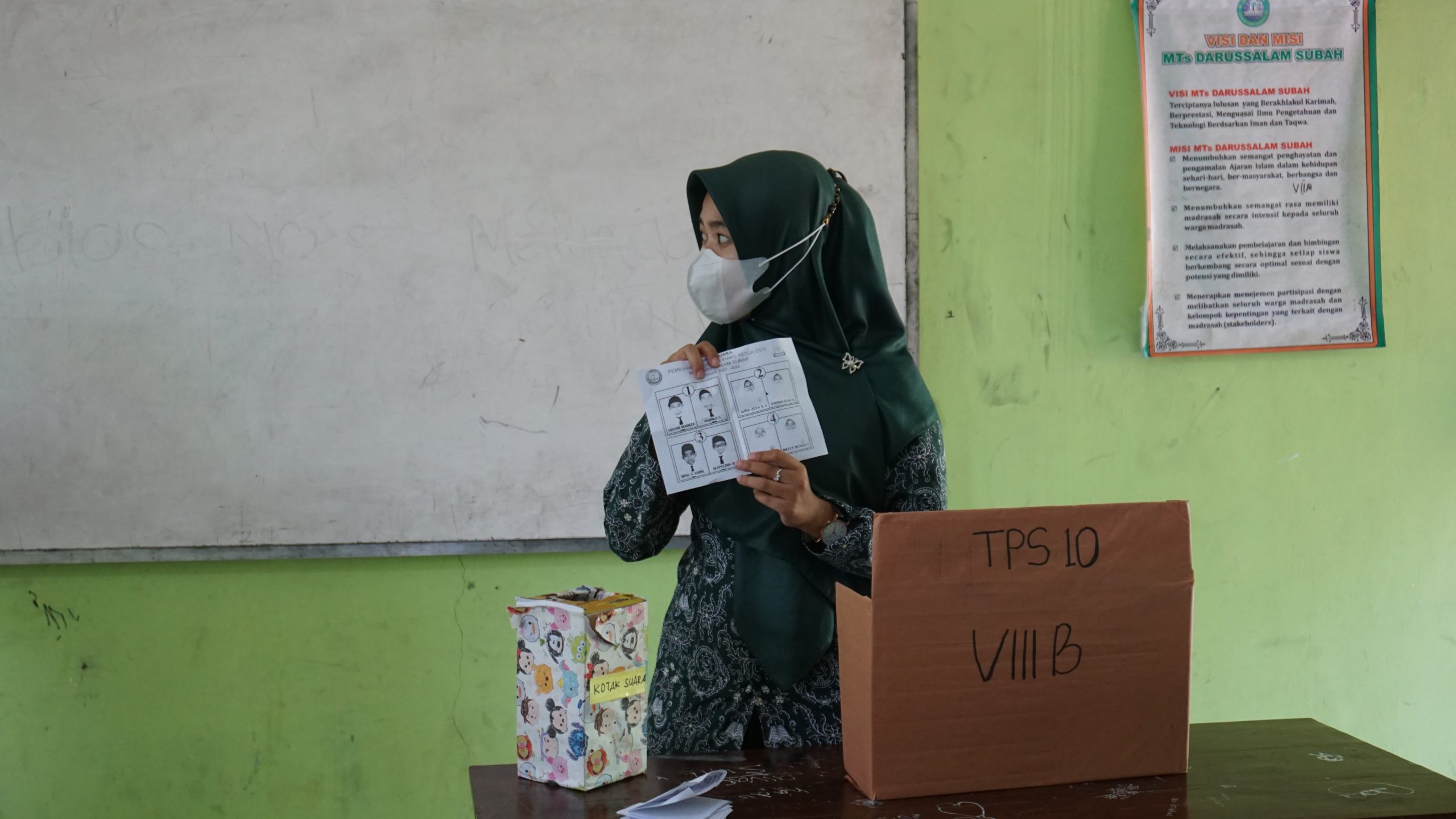 Pemilihan Ketua dan Wakil Ketua OSIS, Belajar Demokrasi di Madrasah